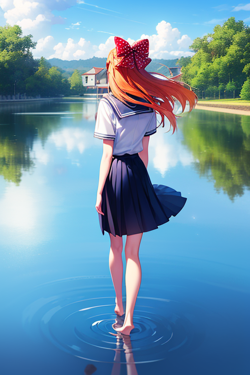 85035-1423384341-ltra-detailed,highly detailed,best quality,masterpiece,illustration,realistic,_sakura chiyo,1girl,  solo,_orange hair, hair bow,.png